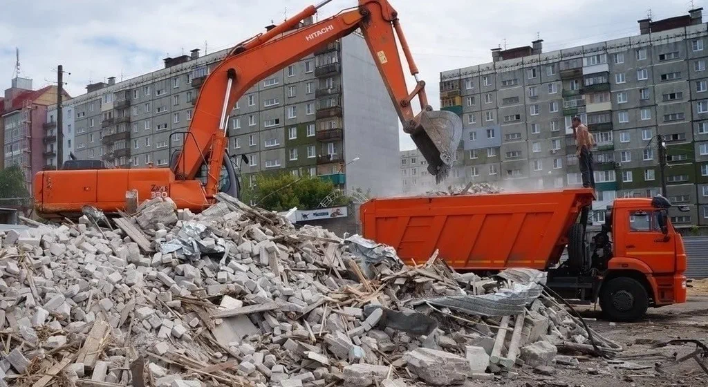Профессиональный вывоз строительного мусора в Рязани в октябре