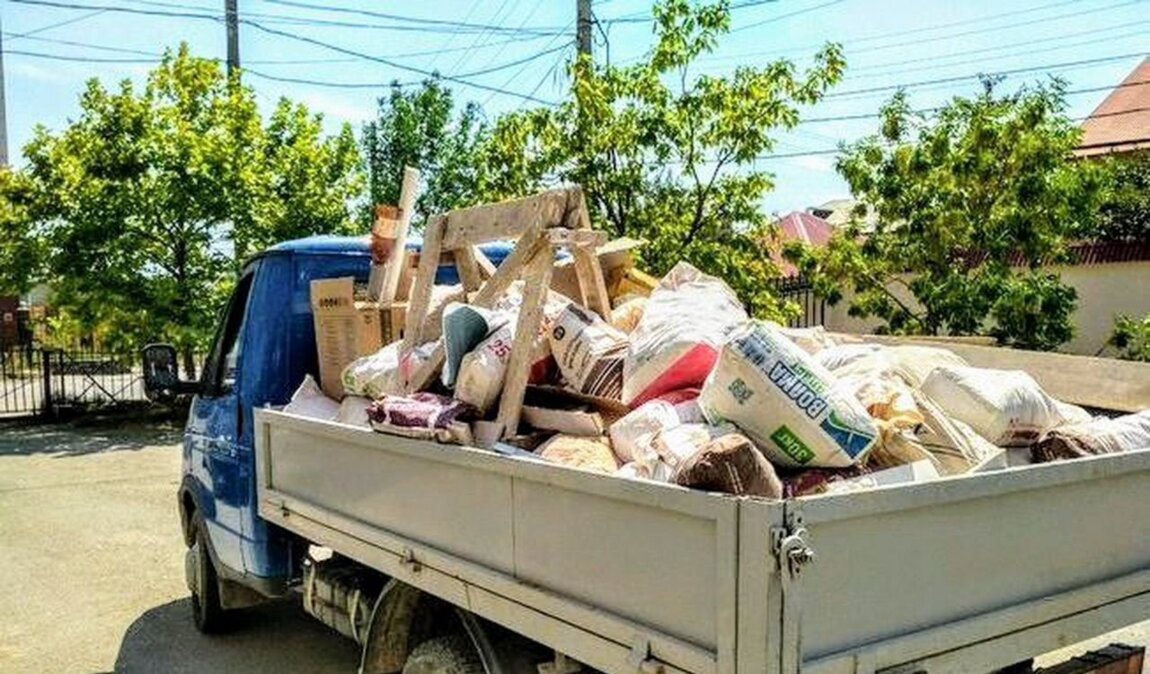 Вывоз мусора Газелью в Рязани в октябре
