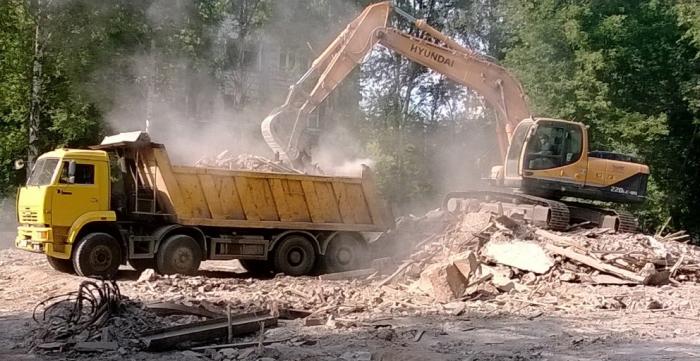 Вывоз бетонного боя и ЖБИ отходов в Рязани от ПроМусор, цена от 2772 руб., утилизация и переработка