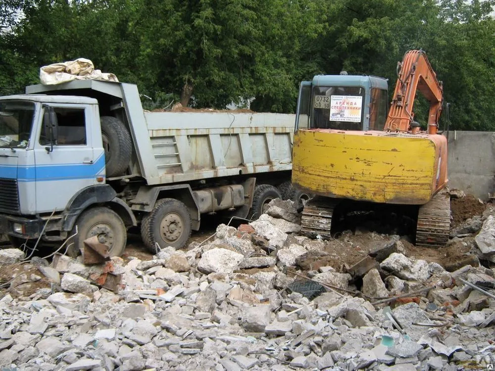 Вывоз бетонного боя и утилизация в Рязани в октябре