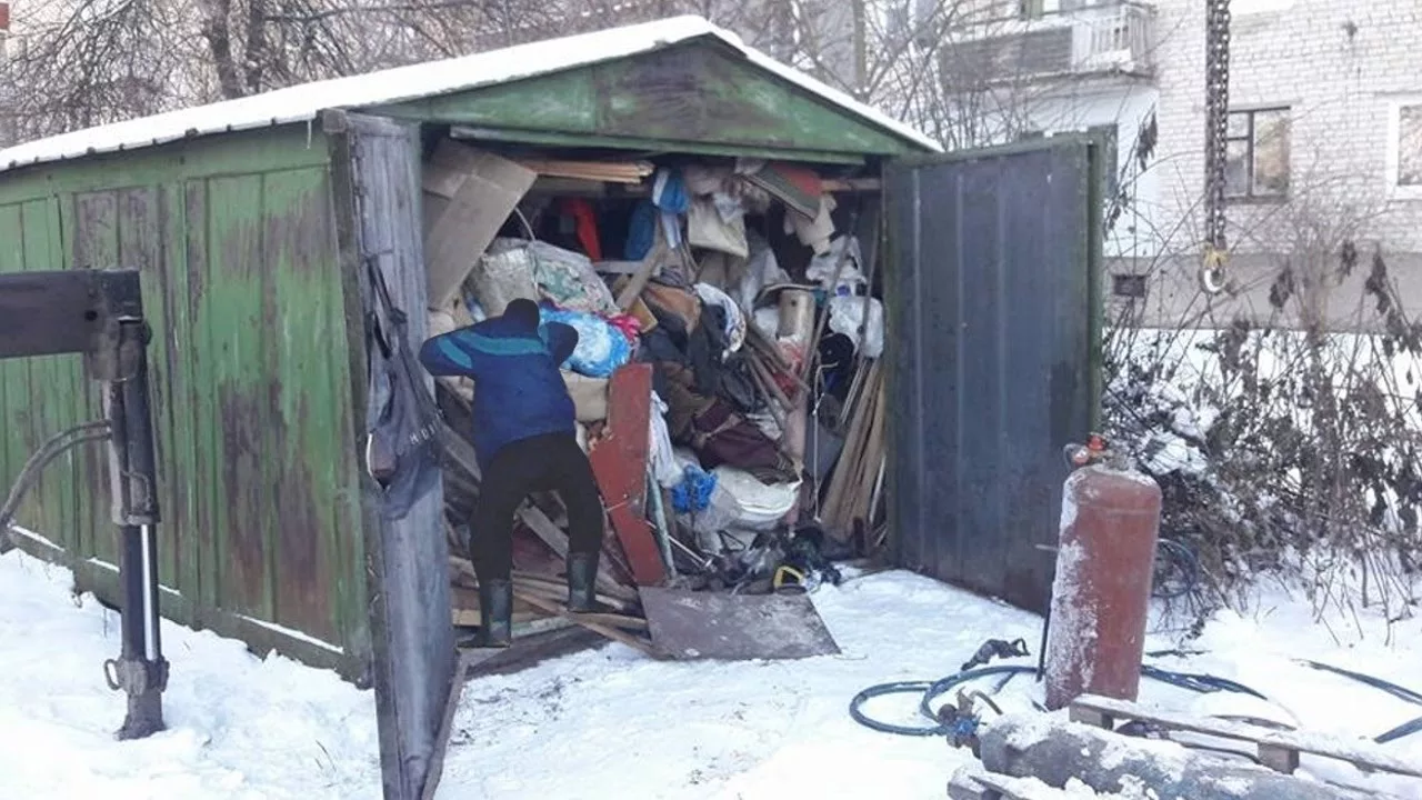 Вывоз мусора из гаража с гарантией чистоты в Рязани в октябре