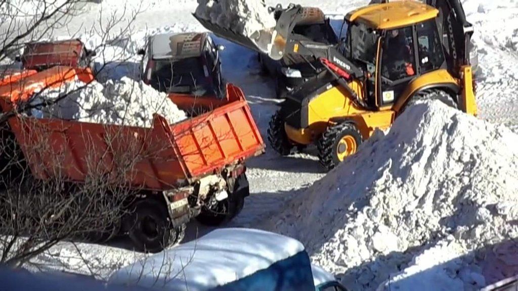 Вывоз снега с погрузкой в Рязани для организаций и частных лиц в октябре